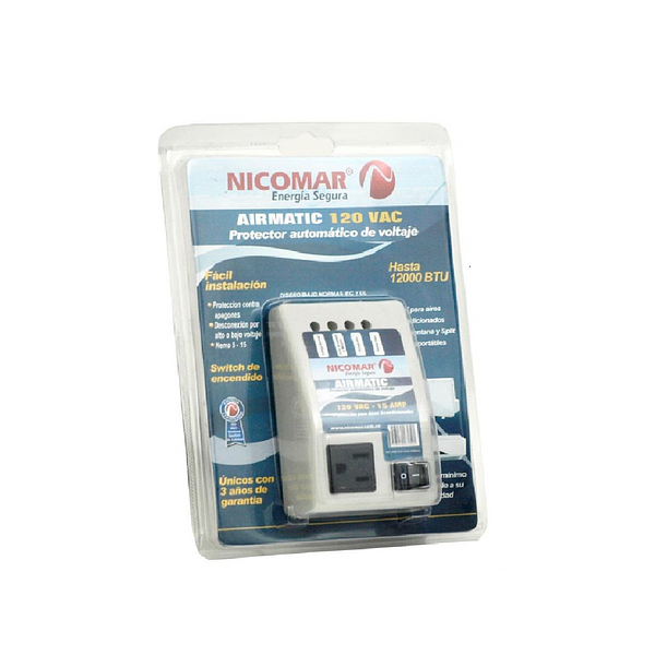 PROTECTOR DE BOLTAJE 120V AIRMATIC
